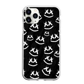 Чехол для iPhone 11 Pro матовый с принтом MARSHMELLO PATTERN в Тюмени, Силикон |  | Тематика изображения на принте: dj | marshmello | usa | америка | клубная музыка | маршмелло | музыка | музыкант