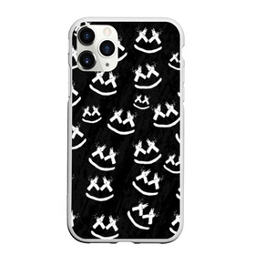 Чехол для iPhone 11 Pro Max матовый с принтом MARSHMELLO PATTERN в Тюмени, Силикон |  | Тематика изображения на принте: dj | marshmello | usa | америка | клубная музыка | маршмелло | музыка | музыкант