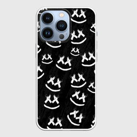 Чехол для iPhone 13 Pro с принтом MARSHMELLO PATTERN в Тюмени,  |  | dj | marshmello | usa | америка | клубная музыка | маршмелло | музыка | музыкант