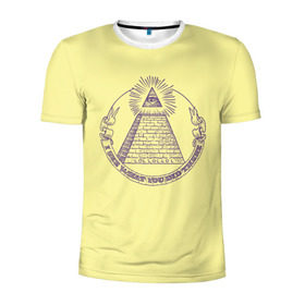 Мужская футболка 3D спортивная с принтом Всевидящее око в Тюмени, 100% полиэстер с улучшенными характеристиками | приталенный силуэт, круглая горловина, широкие плечи, сужается к линии бедра | eye | freemasonry | illuminati | secret | see | society | всевидящее | заговор | иллюминаты | ложа | масонская | масонство | общество | око | пирамида | просвещённые | тайное | теория