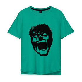 Мужская футболка хлопок Oversize с принтом Гатс. Безумие в Тюмени, 100% хлопок | свободный крой, круглый ворот, “спинка” длиннее передней части | berserk | berzerk | guts | берсерк | гатс