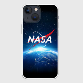 Чехол для iPhone 13 mini с принтом NASA в Тюмени,  |  | galaxy | nasa | planet | star | астрономия | галактика | звезды | космос | надписи | наса | планета