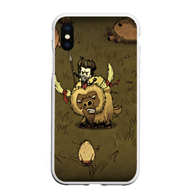 Чехол для iPhone XS Max матовый с принтом Dont starve в Тюмени, Силикон | Область печати: задняя сторона чехла, без боковых панелей | 