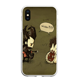 Чехол для iPhone XS Max матовый с принтом Dont starve в Тюмени, Силикон | Область печати: задняя сторона чехла, без боковых панелей | 