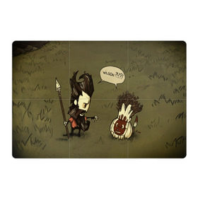 Магнитный плакат 3Х2 с принтом Don`t starve в Тюмени, Полимерный материал с магнитным слоем | 6 деталей размером 9*9 см | 