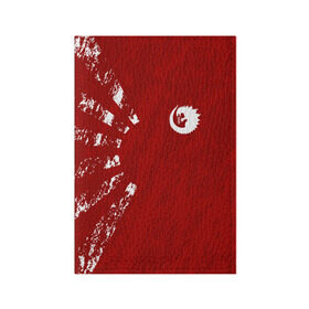 Обложка для паспорта матовая кожа с принтом GODZILLA в Тюмени, натуральная матовая кожа | размер 19,3 х 13,7 см; прозрачные пластиковые крепления | comic con | godzilla | gojira | logo | годзилла | знаки | иероглифы | лого | монстр | фильм | чудовище