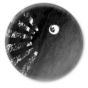 Значок с принтом GODZILLA в Тюмени,  металл | круглая форма, металлическая застежка в виде булавки | Тематика изображения на принте: comic con | godzilla | gojira | logo | годзилла | знаки | иероглифы | лого | монстр | фильм | чудовище