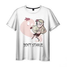 Мужская футболка 3D с принтом Don`t starve в Тюмени, 100% полиэфир | прямой крой, круглый вырез горловины, длина до линии бедер | Тематика изображения на принте: 