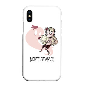 Чехол для iPhone XS Max матовый с принтом Dont starve в Тюмени, Силикон | Область печати: задняя сторона чехла, без боковых панелей | 