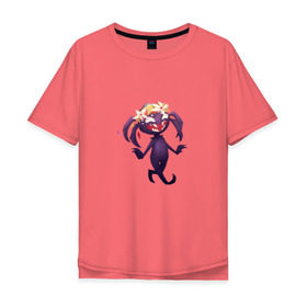 Мужская футболка хлопок Oversize с принтом Don’t Starve. Webber в Тюмени, 100% хлопок | свободный крой, круглый ворот, “спинка” длиннее передней части | dont starve | spider | webber | веббер | паук