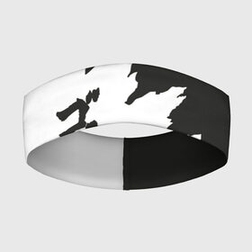 Повязка на голову 3D с принтом GODZILLA | ГОДЗИЛЛА в Тюмени,  |  | comic con | godzilla | gojira | logo | годзилла | знаки | иероглифы | лого | монстр | фильм | чудовище