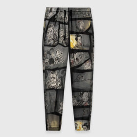 Мужские брюки 3D с принтом Don`t starve в Тюмени, 100% полиэстер | манжеты по низу, эластичный пояс регулируется шнурком, по бокам два кармана без застежек, внутренняя часть кармана из мелкой сетки | Тематика изображения на принте: 