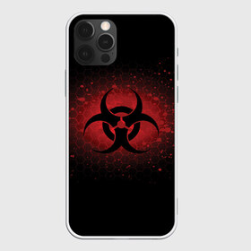 Чехол для iPhone 12 Pro Max с принтом Biohazard в Тюмени, Силикон |  | biohazard | plague inc | биологическая опасность | знак