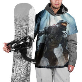 Накидка на куртку 3D с принтом Halo в Тюмени, 100% полиэстер |  | Тематика изображения на принте: halo | wars | космос | крепость | мир | ореол | оружие | реквием | стратегия | супер | фантастика
