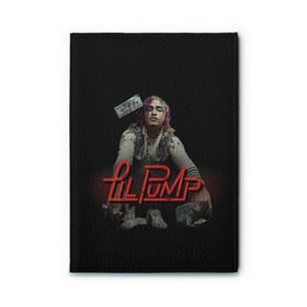 Обложка для автодокументов с принтом Lil Pump в Тюмени, натуральная кожа |  размер 19,9*13 см; внутри 4 больших “конверта” для документов и один маленький отдел — туда идеально встанут права | Тематика изображения на принте: esketit | лил памп | эщкере