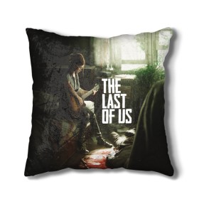 Подушка 3D с принтом THE LAST OF US в Тюмени, наволочка – 100% полиэстер, наполнитель – холлофайбер (легкий наполнитель, не вызывает аллергию). | состоит из подушки и наволочки. Наволочка на молнии, легко снимается для стирки | gamer | player | stels | the last of us | the last of us part 2 | бегун | джоэл | каннибалы | охотники | сталкер | топляк | цикады | щелкун | элли