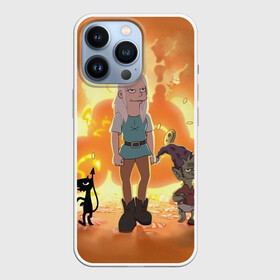 Чехол для iPhone 13 Pro с принтом Разочарование в Тюмени,  |  | bean | disenchantment | elfo | futurama | mattgroening | netflix | princess | simpsons | бин | люси | мэтгроунинг | разочарование | симпсоны | элфо