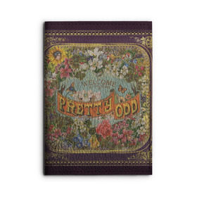 Обложка для автодокументов с принтом Pretty Odd в Тюмени, натуральная кожа |  размер 19,9*13 см; внутри 4 больших “конверта” для документов и один маленький отдел — туда идеально встанут права | brendon urie | patd | spencer smith | tyan ross