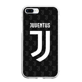 Чехол для iPhone 7Plus/8 Plus матовый с принтом Juventus FC Pattern в Тюмени, Силикон | Область печати: задняя сторона чехла, без боковых панелей | juventus | pattern | паттерн | форма | футбольная | юва | ювентус