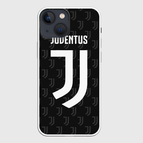 Чехол для iPhone 13 mini с принтом Juventus FC Pattern в Тюмени,  |  | juventus | pattern | паттерн | форма | футбольная | юва | ювентус