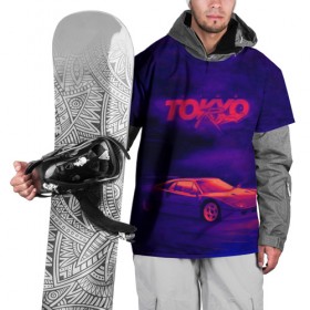 Накидка на куртку 3D с принтом Tokyo Rase в Тюмени, 100% полиэстер |  | 