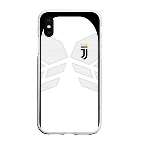 Чехол для iPhone XS Max матовый с принтом JUVENTUS SPORT (НА СПИНЕ) в Тюмени, Силикон | Область печати: задняя сторона чехла, без боковых панелей | cr7 | fc | football | football club | juve | juventus | ronaldo | sport | роналдо | спорт | спортивные | униформа | фирменные цвета | фк | футбол | футбольный клуб | ювентус