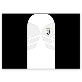 Поздравительная открытка с принтом JUVENTUS SPORT (НА СПИНЕ) в Тюмени, 100% бумага | плотность бумаги 280 г/м2, матовая, на обратной стороне линовка и место для марки
 | Тематика изображения на принте: cr7 | fc | football | football club | juve | juventus | ronaldo | sport | роналдо | спорт | спортивные | униформа | фирменные цвета | фк | футбол | футбольный клуб | ювентус