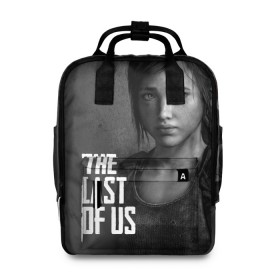 Женский рюкзак 3D с принтом THE LAST OF US в Тюмени, 100% полиэстер | лямки с регулируемой длиной, сверху ручки, чтобы рюкзак нести как сумку. Основное отделение закрывается на молнию, как и внешний карман. Внутри два дополнительных кармана, один из которых закрывается на молнию. По бокам два дополнительных кармашка, куда поместится маленькая бутылочка
 | gamer | player | stels | the last of us | the last of us part 2 | бегун | джоэл | каннибалы | охотники | сталкер | топляк | цикады | щелкун | элли