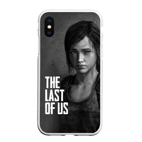 Чехол для iPhone XS Max матовый с принтом THE LAST OF US в Тюмени, Силикон | Область печати: задняя сторона чехла, без боковых панелей | gamer | player | stels | the last of us | the last of us part 2 | бегун | джоэл | каннибалы | охотники | сталкер | топляк | цикады | щелкун | элли