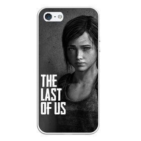 Чехол для iPhone 5/5S матовый с принтом THE LAST OF US в Тюмени, Силикон | Область печати: задняя сторона чехла, без боковых панелей | gamer | player | stels | the last of us | the last of us part 2 | бегун | джоэл | каннибалы | охотники | сталкер | топляк | цикады | щелкун | элли