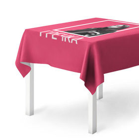 Скатерть 3D с принтом Гречка pink в Тюмени, 100% полиэстер (ткань не мнется и не растягивается) | Размер: 150*150 см | анастасия иванова | гречка | люби меня люби | недокасаемость | подростки
