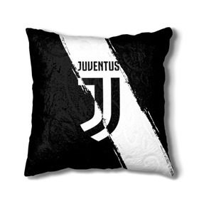 Подушка 3D с принтом FC Juventus в Тюмени, наволочка – 100% полиэстер, наполнитель – холлофайбер (легкий наполнитель, не вызывает аллергию). | состоит из подушки и наволочки. Наволочка на молнии, легко снимается для стирки | fc juventus | juventus | криштиану роналду ювентус | фк ювентус | футбол | ювентус