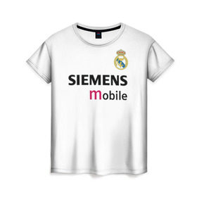 Женская футболка 3D с принтом Зидан Реал Ретро в Тюмени, 100% полиэфир ( синтетическое хлопкоподобное полотно) | прямой крой, круглый вырез горловины, длина до линии бедер | jeep | juventus | sport | zidane | зидан | лого | логотип | надпись | полосы | спорт | футбол | ювентус