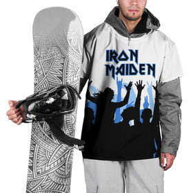 Накидка на куртку 3D с принтом IRON MAIDEN в Тюмени, 100% полиэстер |  | 