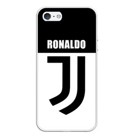 Чехол для iPhone 5/5S матовый с принтом Ronaldo Juventus в Тюмени, Силикон | Область печати: задняя сторона чехла, без боковых панелей | cr7 | cristiano ronaldo | football | juventus | криштиану роналду | роналдо | роналду | ювентус