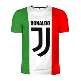 Мужская футболка 3D спортивная с принтом Ronaldo Juventus Italy в Тюмени, 100% полиэстер с улучшенными характеристиками | приталенный силуэт, круглая горловина, широкие плечи, сужается к линии бедра | Тематика изображения на принте: cr7 | cristiano ronaldo | football | juventus | криштиану роналду | роналдо | роналду | футбол | ювентус