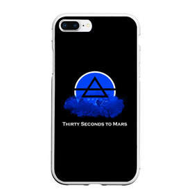 Чехол для iPhone 7Plus/8 Plus матовый с принтом 30 Seconds to mars в Тюмени, Силикон | Область печати: задняя сторона чехла, без боковых панелей | 30 seconds to mars | jared leto | punk | rock | thirty seconds to mars | альтернативный хип хоп | группа | джаред лето | инди поп | музыка | музыкальное произведение | ноты | панк | регги | рок | синти поп