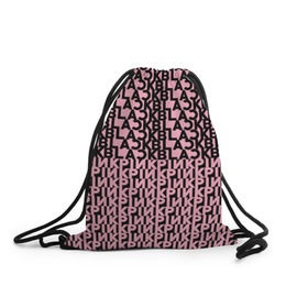 Рюкзак-мешок 3D с принтом BlackPink в Тюмени, 100% полиэстер | плотность ткани — 200 г/м2, размер — 35 х 45 см; лямки — толстые шнурки, застежка на шнуровке, без карманов и подкладки | 