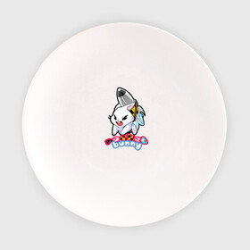 Тарелка с принтом Rocket bunny в Тюмени, фарфор | диаметр - 210 мм
диаметр для нанесения принта - 120 мм | Тематика изображения на принте: 240sx | bunny | nissan | rocket | toyota | кролик | ниссан | тойота
