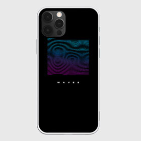 Чехол для iPhone 12 Pro Max с принтом Волны vaporwave в Тюмени, Силикон |  | retro wave | vapor wave | волны | музыка