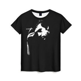 Женская футболка 3D с принтом Высоцкий в Тюмени, 100% полиэфир ( синтетическое хлопкоподобное полотно) | прямой крой, круглый вырез горловины, длина до линии бедер | Тематика изображения на принте: владимир высоцкий | высоцкий