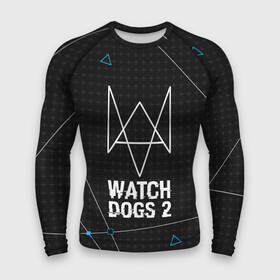 Мужской рашгард 3D с принтом WATCH DOGS 2 в Тюмени,  |  | action | ct os | ded sec | fox | gamer | hacker | player | watch dogs | watch dogs 2 | знак лиса | хакер