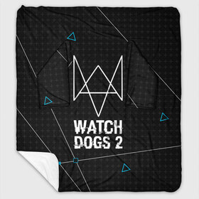 Плед с рукавами с принтом WATCH DOGS 2 в Тюмени, 100% полиэстер | Закругленные углы, все края обработаны. Ткань не мнется и не растягивается. Размер 170*145 | action | ct os | ded sec | fox | gamer | hacker | player | watch dogs | watch dogs 2 | знак лиса | хакер