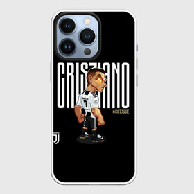 Чехол для iPhone 13 Pro с принтом Cristiano Ronaldo. Juventus в Тюмени,  |  | Тематика изображения на принте: 7 | champion | cr7 | cristiano | footballer | forward | juventus | portugal | ronaldo | крис | криштиану | португалия | реал | рон | роналду | ронни | форвард | футболист | чемпион | ювентус