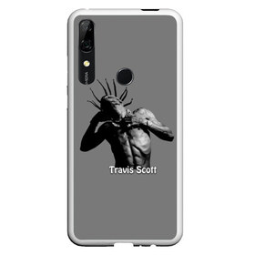 Чехол для Honor P Smart Z с принтом Travis Scott - 001 в Тюмени, Силикон | Область печати: задняя сторона чехла, без боковых панелей | Тематика изображения на принте: astroworld | hip hop | hiphop | rap | scott | travis | travis scott | travisscott | wish you were here | рэп | хип хоп | хипхоп