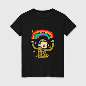Женская футболка хлопок с принтом Шерлок в Тюмени, 100% хлопок | прямой крой, круглый вырез горловины, длина до линии бедер, слегка спущенное плечо | sherlock | бенедикт камбербэтч | мартин фримен | шерлок