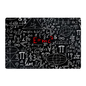 Магнитный плакат 3Х2 с принтом ФОРМУЛЫ ФИЗИКА в Тюмени, Полимерный материал с магнитным слоем | 6 деталей размером 9*9 см | e mc 2 | emc 2 | school | знаменитые формулы | физика | формулы | школа | эйнштейн