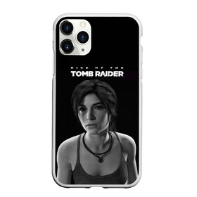 Чехол для iPhone 11 Pro матовый с принтом Rise if The Tomb Raider в Тюмени, Силикон |  | Тематика изображения на принте: adventure | lara croft | tomb rider | археолог | гробниц | крофт | лара | приключения | расхитительница