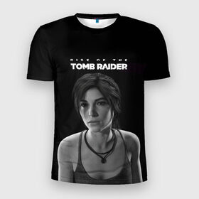 Мужская футболка 3D спортивная с принтом Rise if The Tomb Raider в Тюмени, 100% полиэстер с улучшенными характеристиками | приталенный силуэт, круглая горловина, широкие плечи, сужается к линии бедра | adventure | lara croft | tomb rider | археолог | гробниц | крофт | лара | приключения | расхитительница