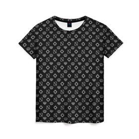 Женская футболка 3D с принтом GTA 5 Online: Sessanta Nove #7 в Тюмени, 100% полиэфир ( синтетическое хлопкоподобное полотно) | прямой крой, круглый вырез горловины, длина до линии бедер | auto | grand | gta | gta5 | rockstar | sn | theft | гта | гта5 | рокстар | тревор